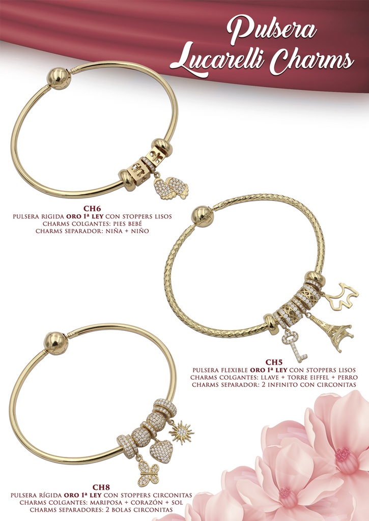 Pulsera Lucarelli Charms
