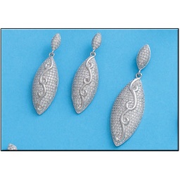COLGANTE CIRCONITAS PLATA 925MM