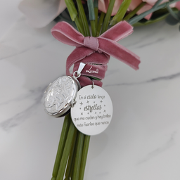 GUARDAPELO PLATA 925M OVAL - 23X31MM