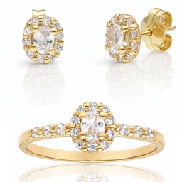 SORTIJA ORO 18KL CIRCONITAS
