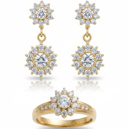 COLGANTE ORO 18KL CIRCONITAS