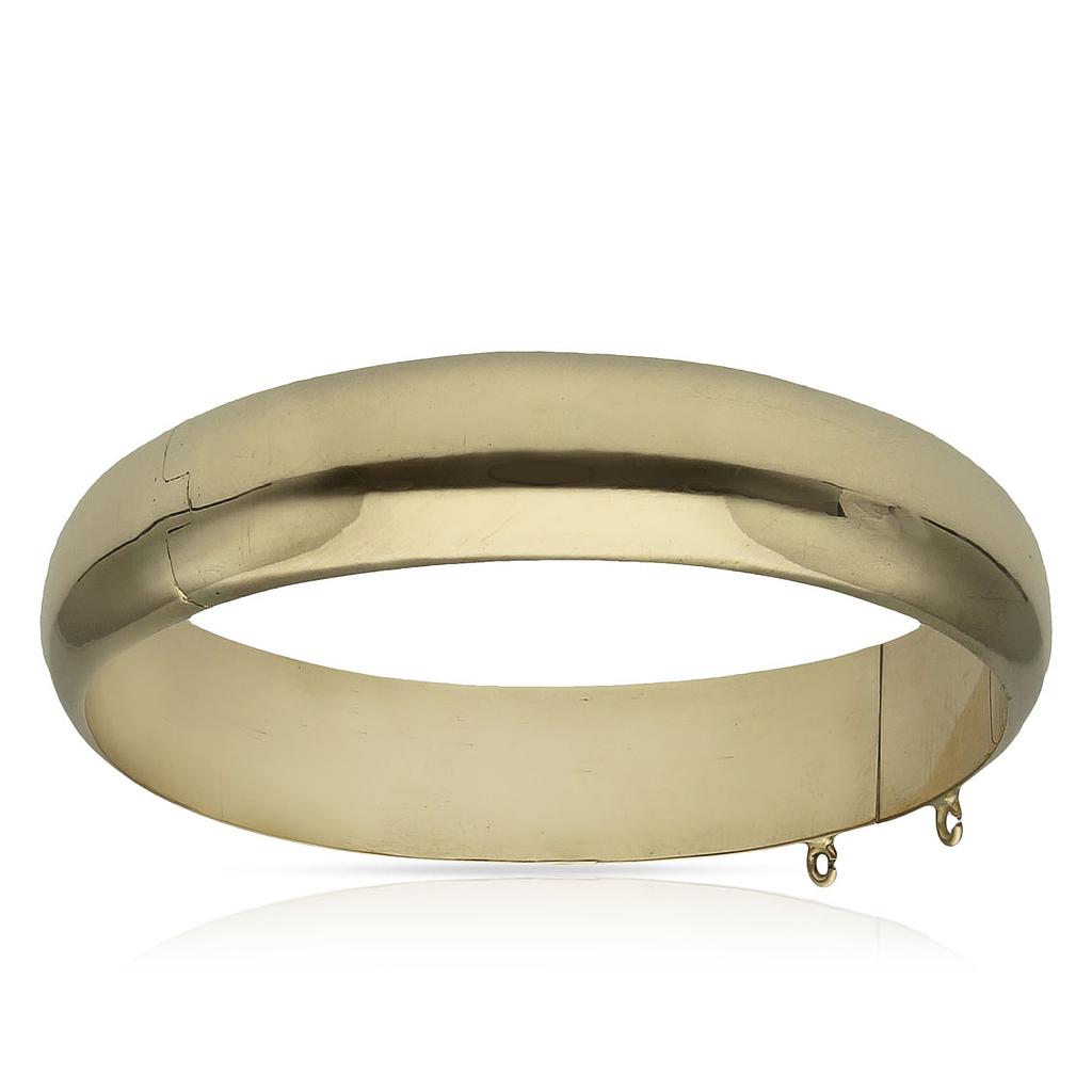 CAÑA LISA ORO 18KL - 14MM