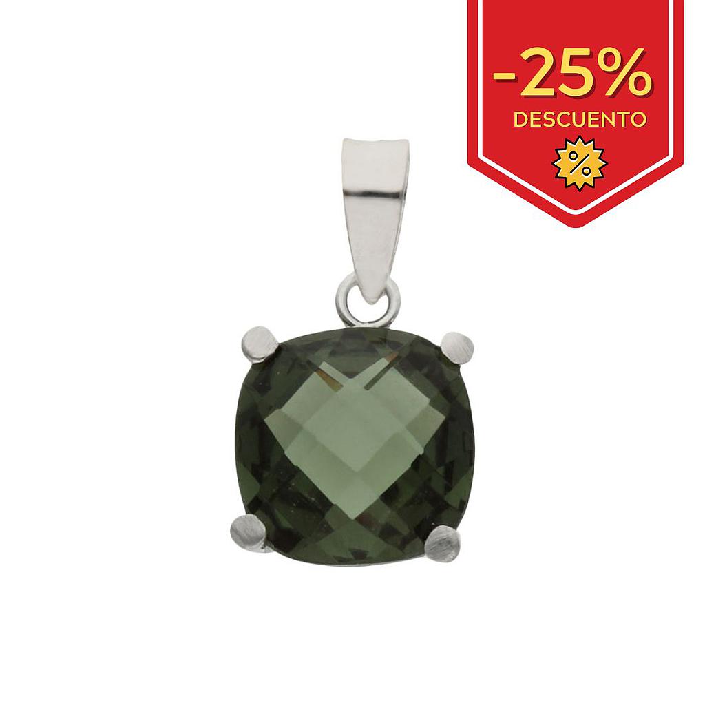 COLGANTE ORO BLANCO 18KL