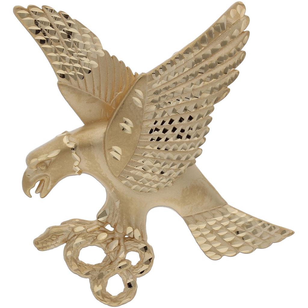 COLGANTE ORO 18KL AGUILA - 35X41MM