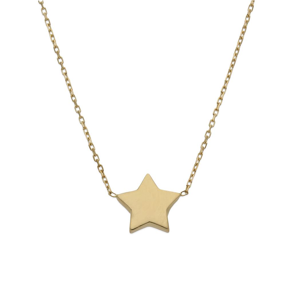 GARGANTILLA ORO 18KL ESTRELLA