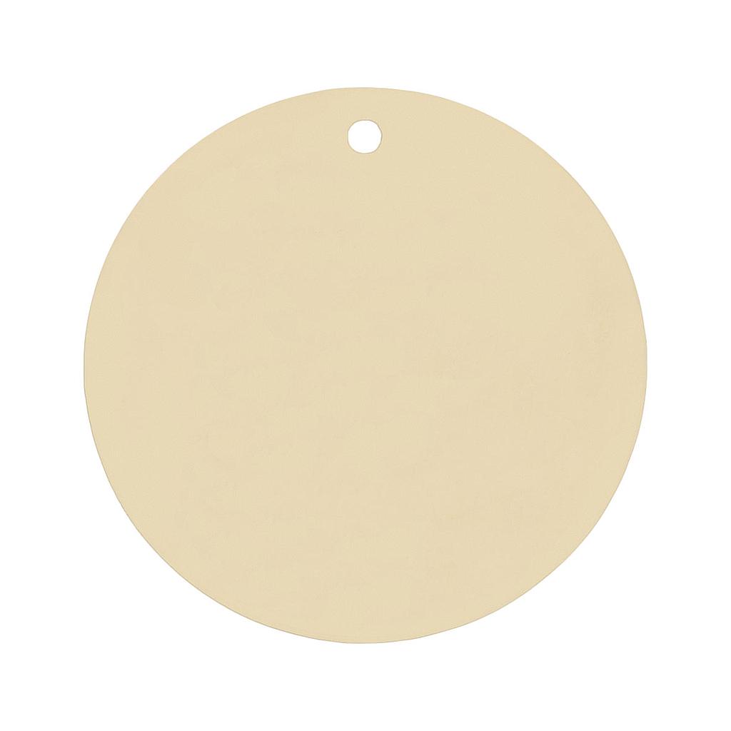 MI HISTORIA - ABALORIO ORO 18KL CHAPA LISA 16MM