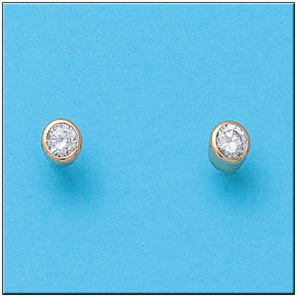 PENDIENTES ORO 18KL CIRCONITAS
