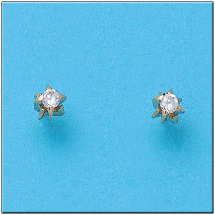 PENDIENTES ORO 18KL CIRCONITAS