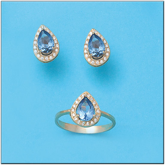 PENDIENTES ORO 18KL CIRCONITAS