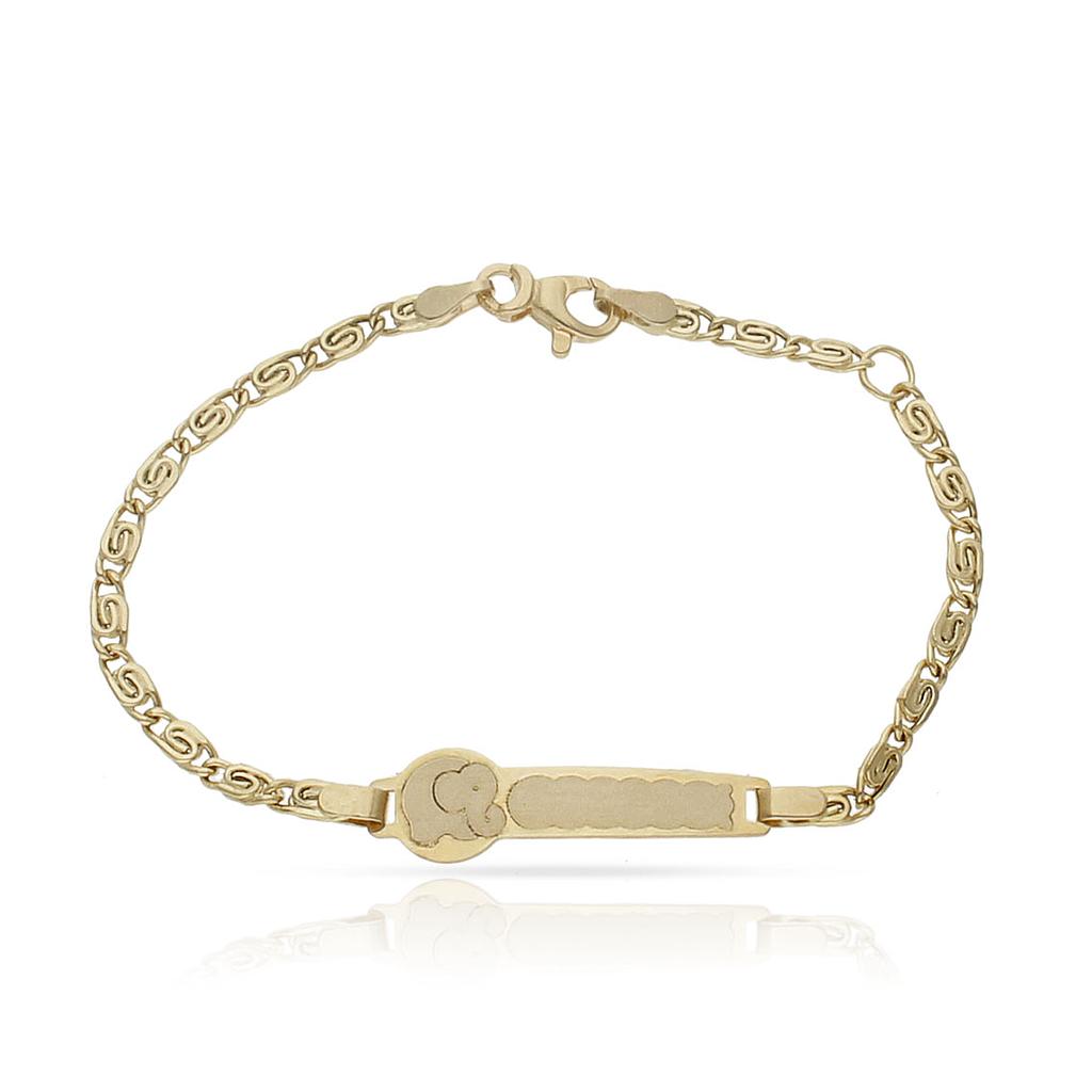 PULSERA ORO 18KL ELEFANTE