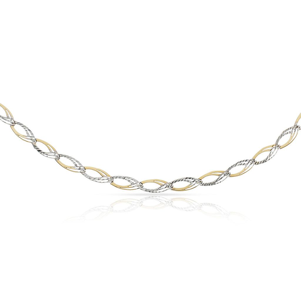 PULSERA ORO 18KL BICOLOR