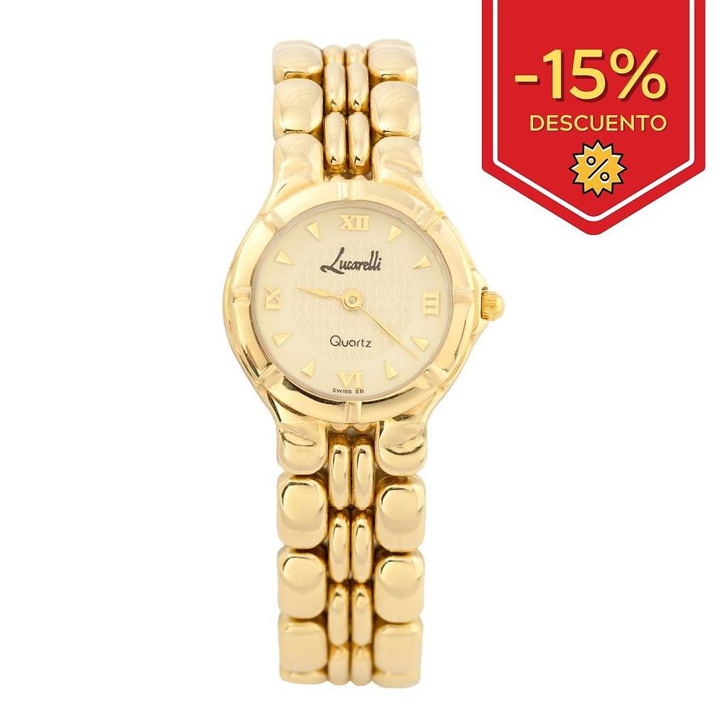 RELOJ ORO 18KL SEÑORA LUCARELLI
