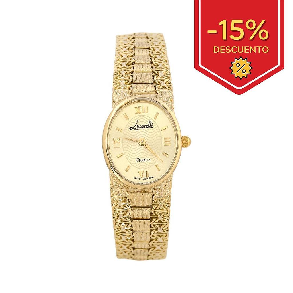 RELOJ ORO 18KL SEÑORA LUCARELLI
