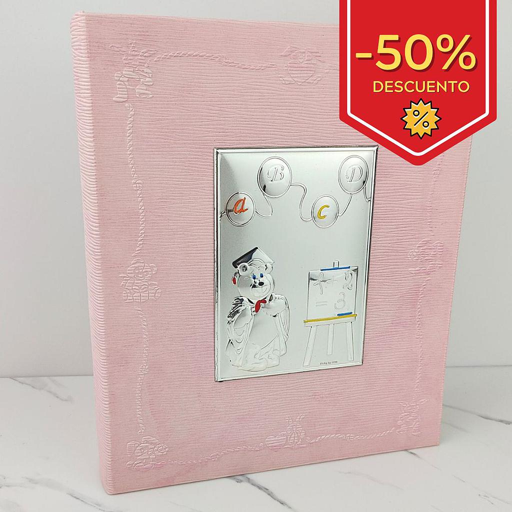 ALBUM FOTOS ROSA OSO BILAMINADO 20X25