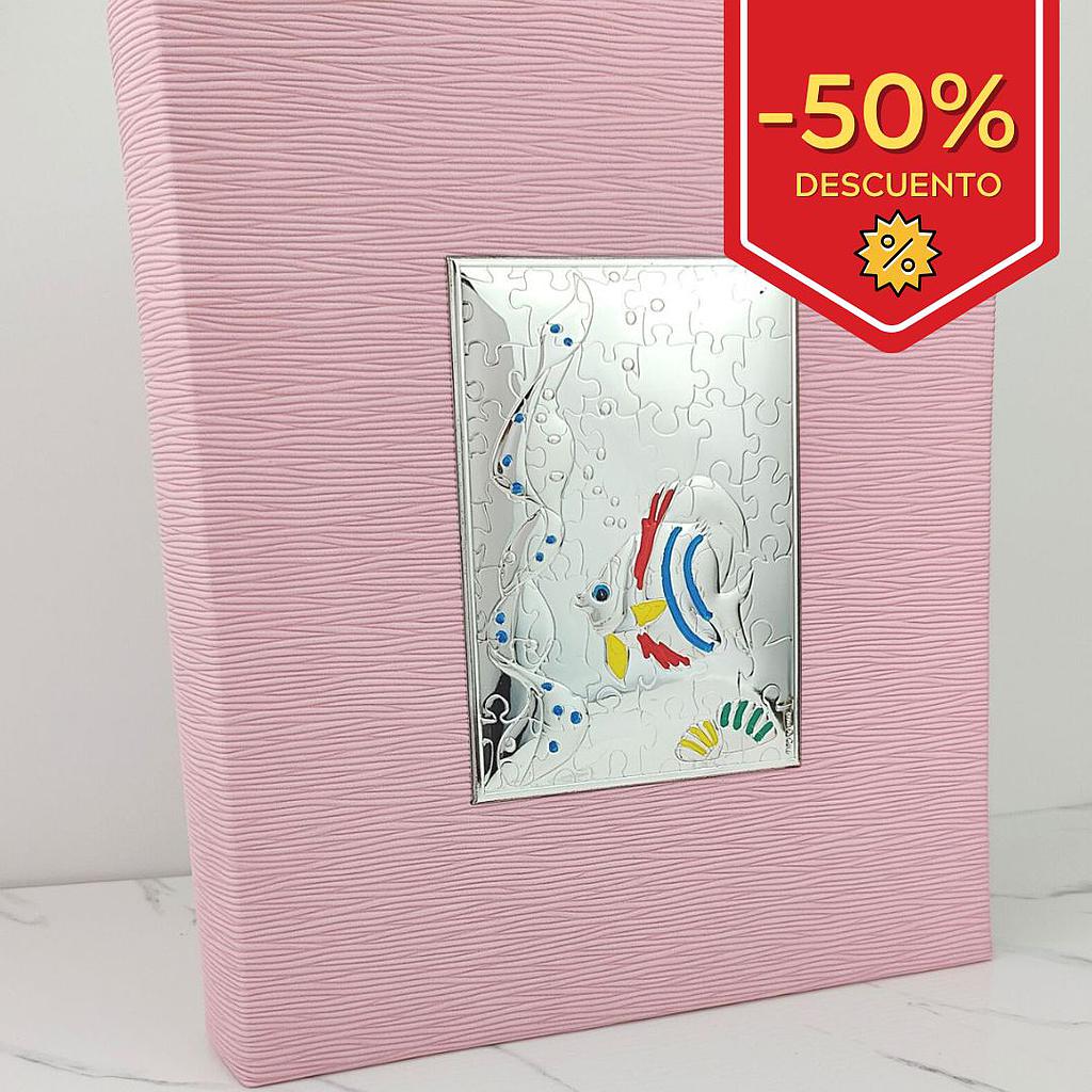 ALBUM FOTOS ROSA PEZ BILAMINADO 20X25