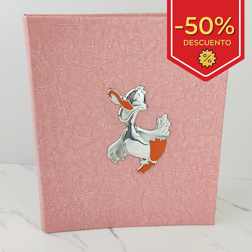 ALBUM FOTOS ROSA PATO BILAMINADO 23X30