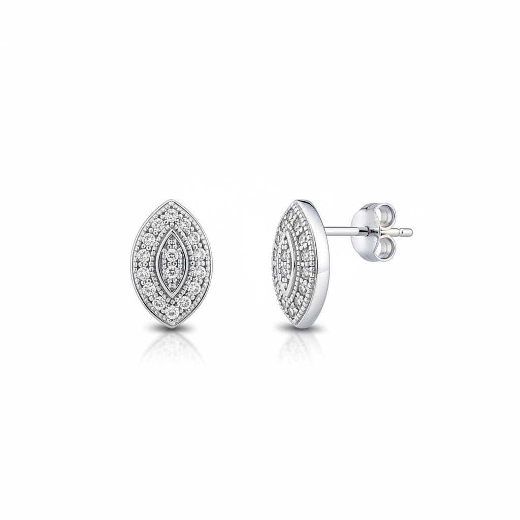 PENDIENTES PLATA 925MM CIRCONITAS