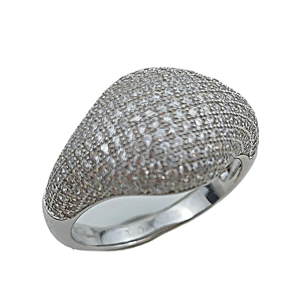 SORTIJA PLATA 925MM CIRCONITAS