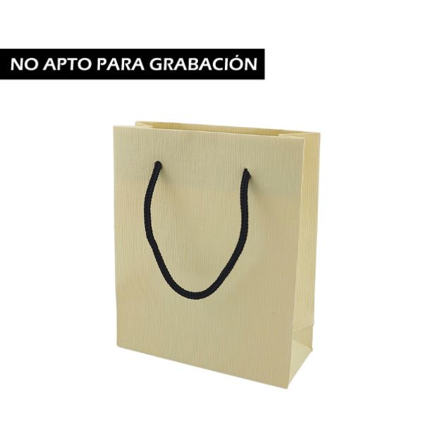 BOLSA PAPEL CREMA 100X40X120 - 100 UNID