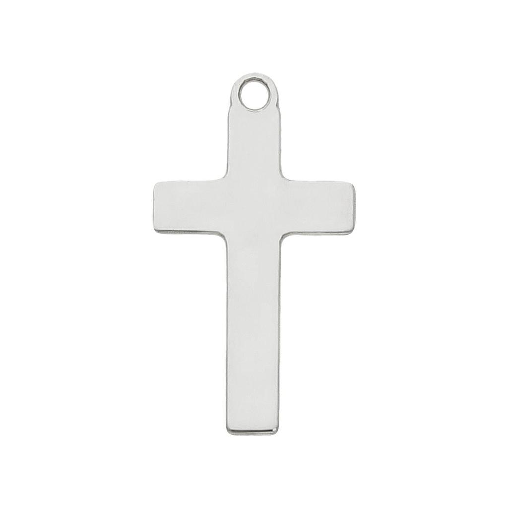 MI HISTORIA - ABALORIO PLATA 925MM CRUZ