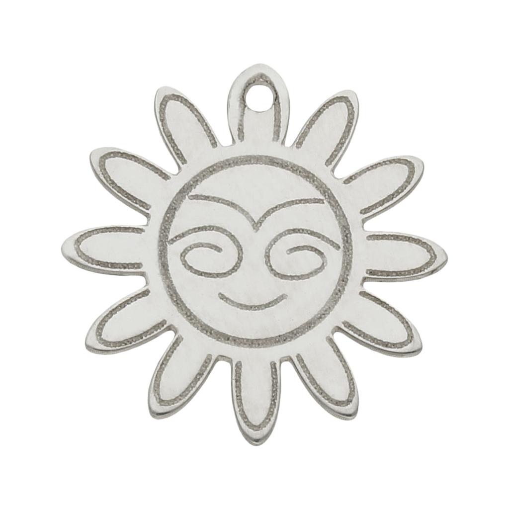 MI HISTORIA - ABALORIO PLATA 925MM SOL