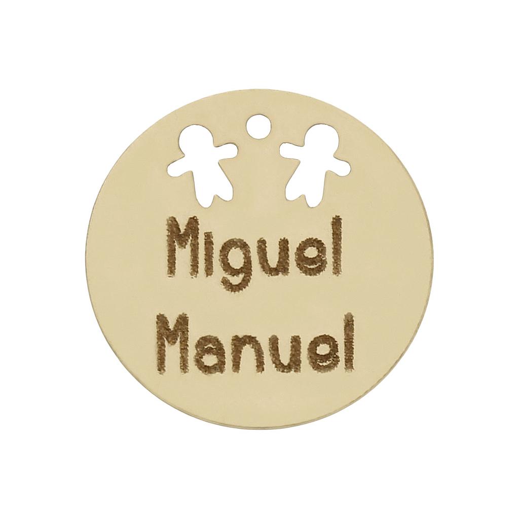 MI HISTORIA - ABALORIO ORO 18KL NIÑOS