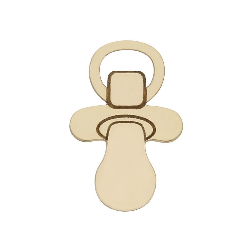 MI HISTORIA - ABALORIO ORO 18KL CHUPETE