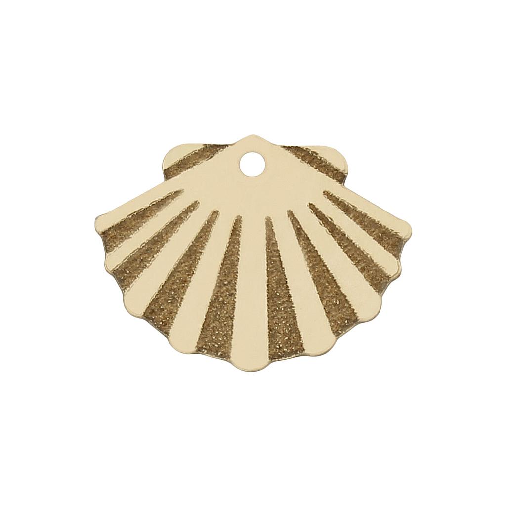 MI HISTORIA - ABALORIO ORO 18KL CONCHA