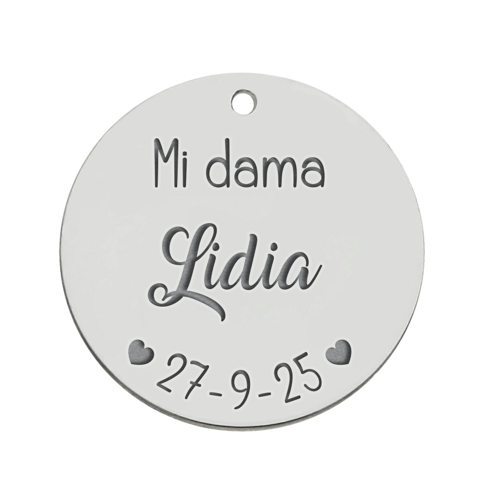 MI HISTORIA - ABALORIO PLATA 925MM DAMA HONOR