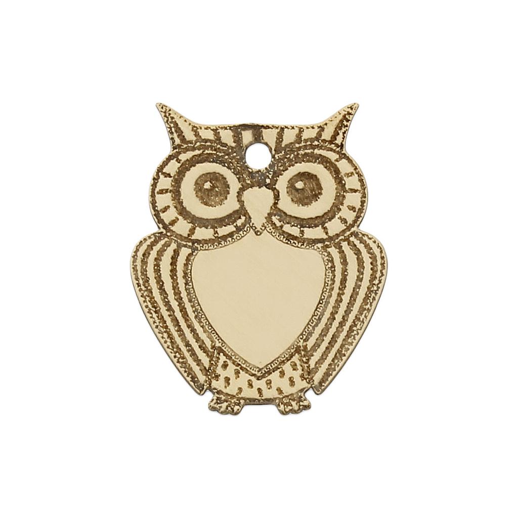 MI HISTORIA - ABALORIO ORO 18KL BUHO