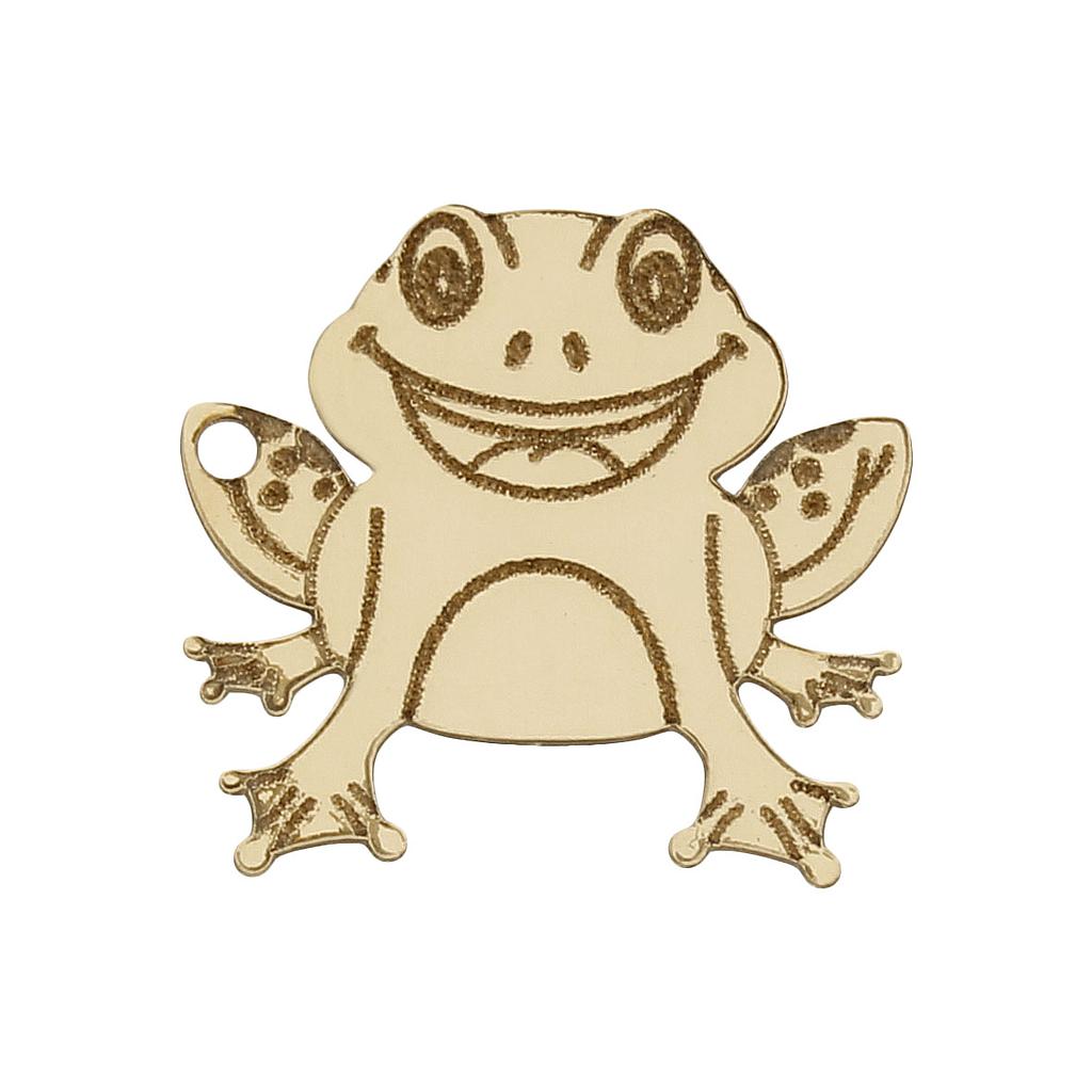 MI HISTORIA - ABALORIO ORO 18KL RANA