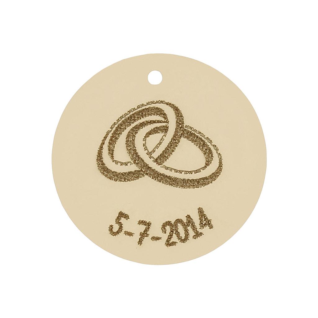 MI HISTORIA - ABALORIO ORO 18KL ALIANZAS