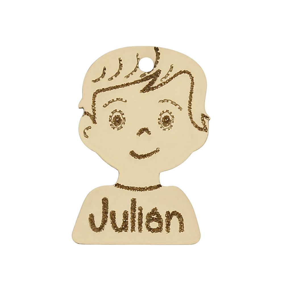 MI HISTORIA - ABALORIO ORO 18KL NIÑO