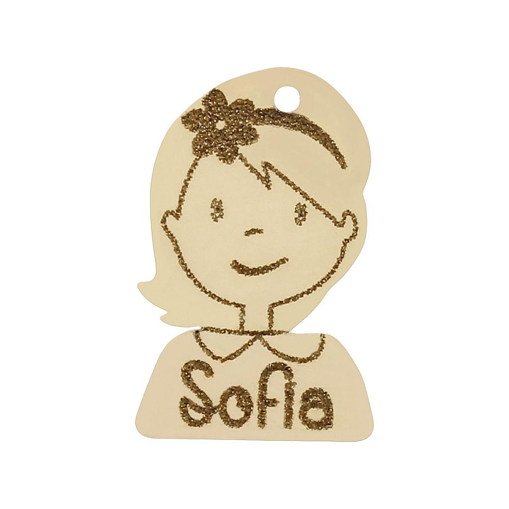 MI HISTORIA - ABALORIO ORO 18KL NIÑA