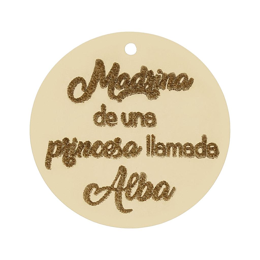 MI HISTORIA - ABALORIO ORO 18KL MADRINA