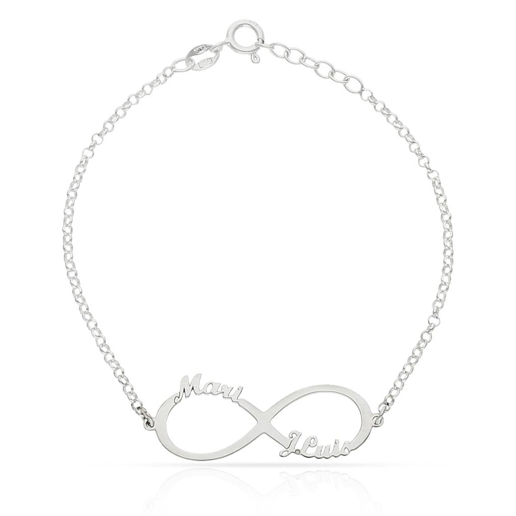 PULSERA PLATA 925MM INFINITO