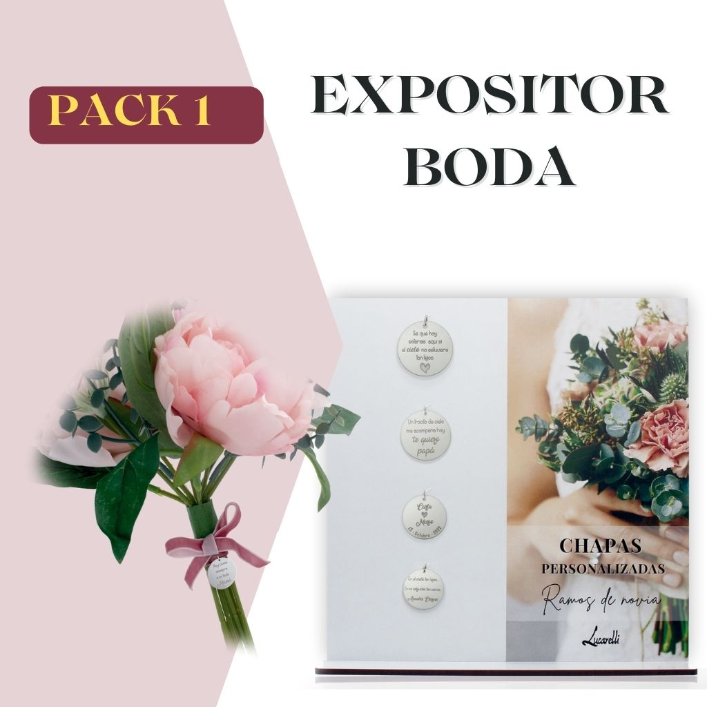EXPOSITOR BODA · PACK 1