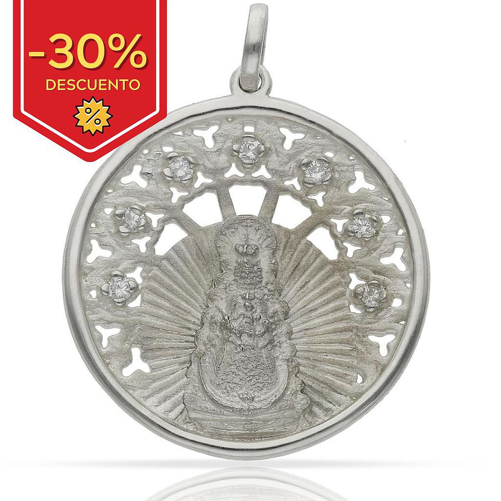 MEDALLA PLATA 925MM V. DEL ROCIO - 30MM