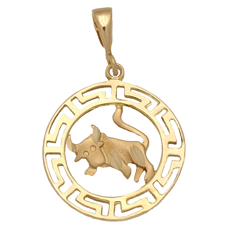 COLGANTE ORO 18KL HOROSCOPO TAURO