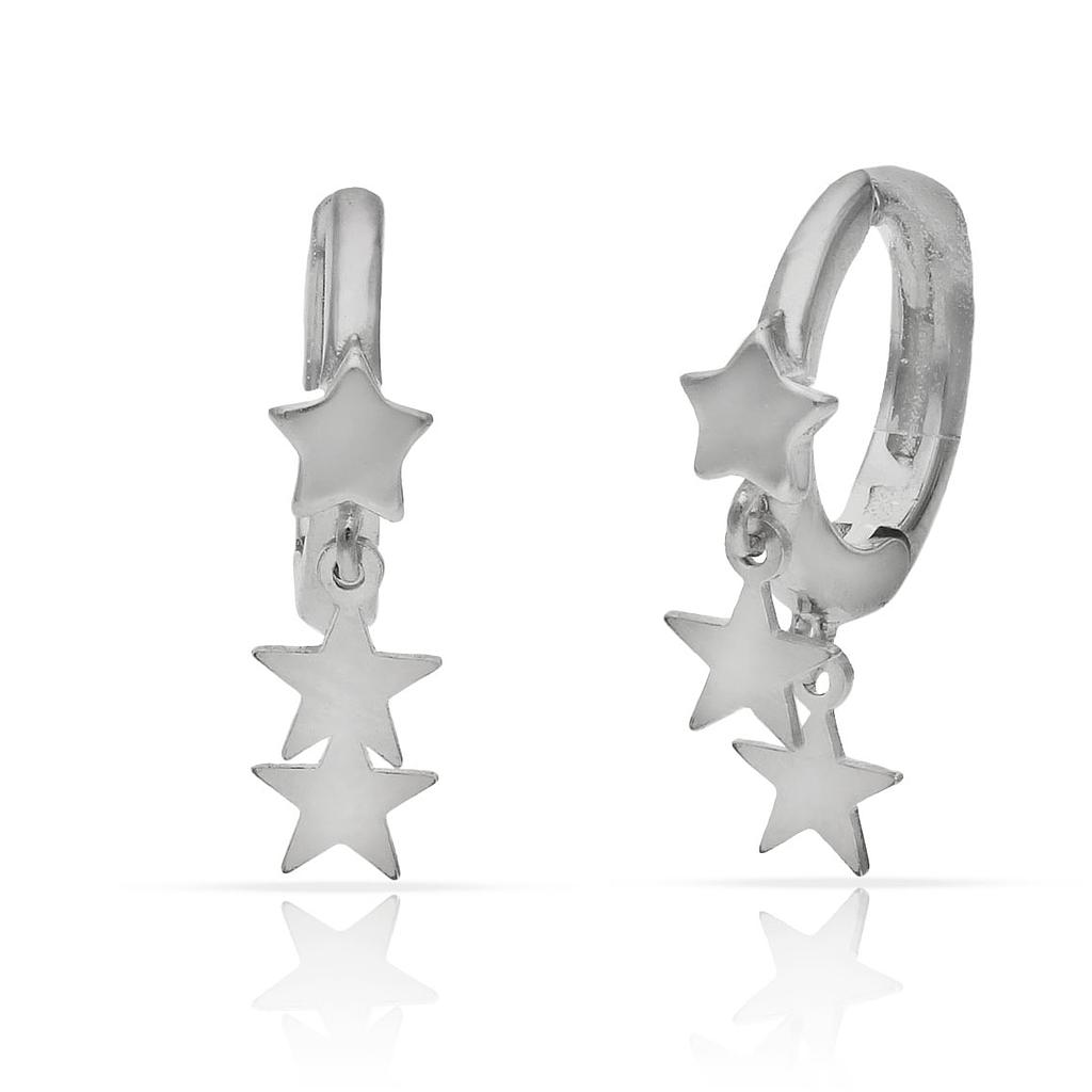AROS PLATA 925MM ESTRELLAS