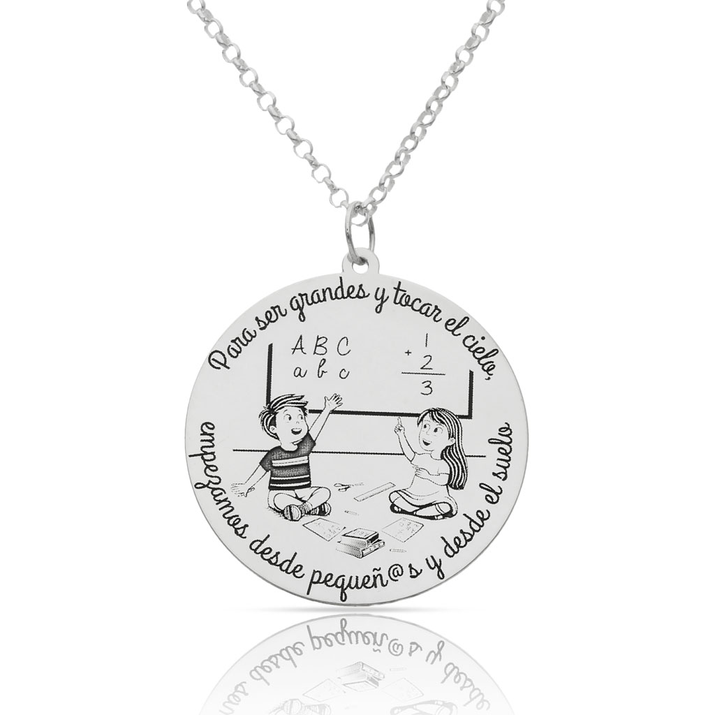 GARGANTILLA PLATA 925MM CRECER - 28MM