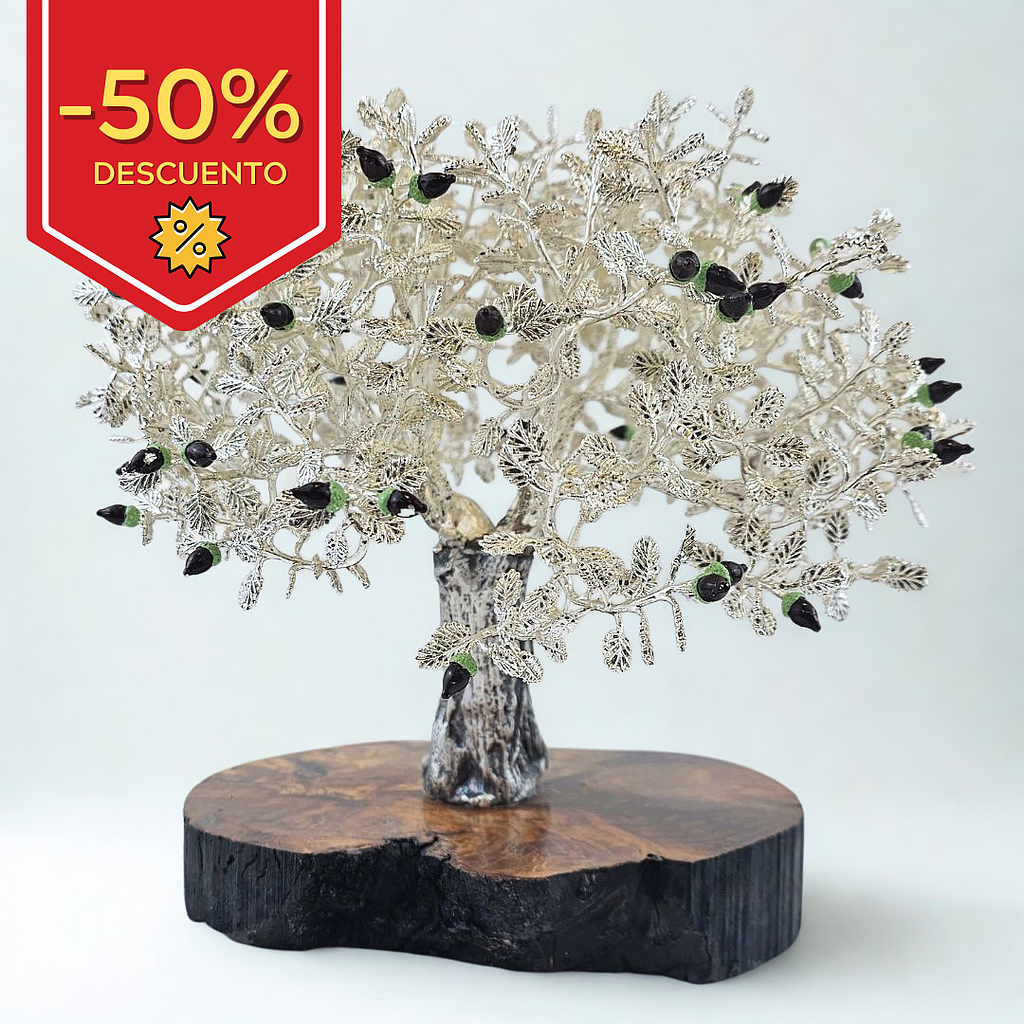 ENCINA PLATEADA 20x26CM