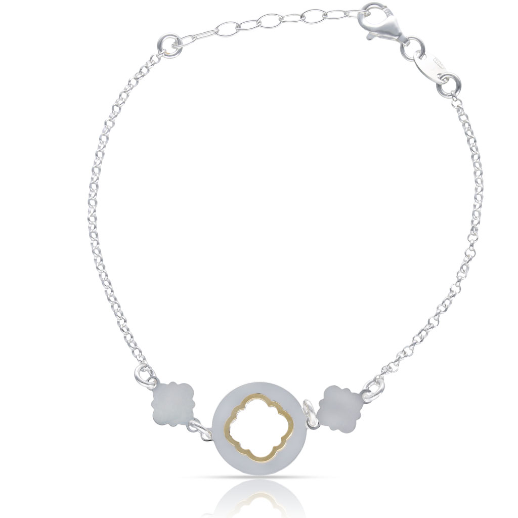 PULSERA PLATA 925MM 3 FIGURAS