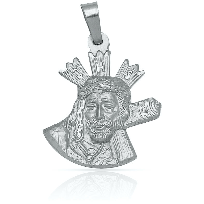 MEDALLA PLATA 925MM GRAN PODER - 25x33MM