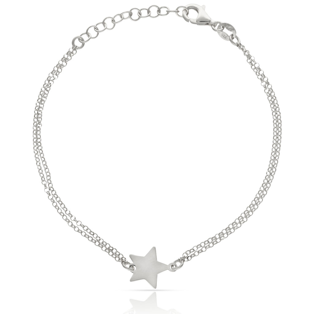 PULSERA PLATA 925MM ESTRELLA