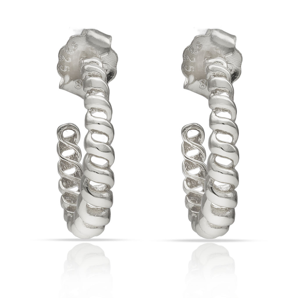 AROS PLATA 925MM BARBADA LISA - 13MM