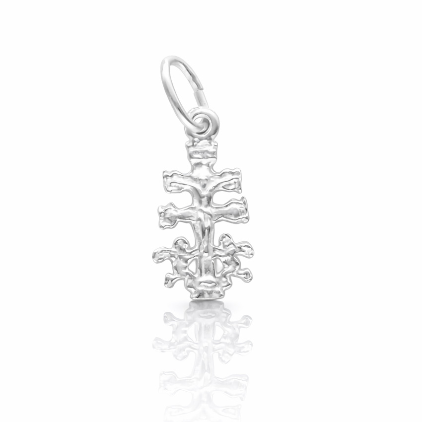 CRUZ PLATA 925MM CARAVACA - 8x17MM