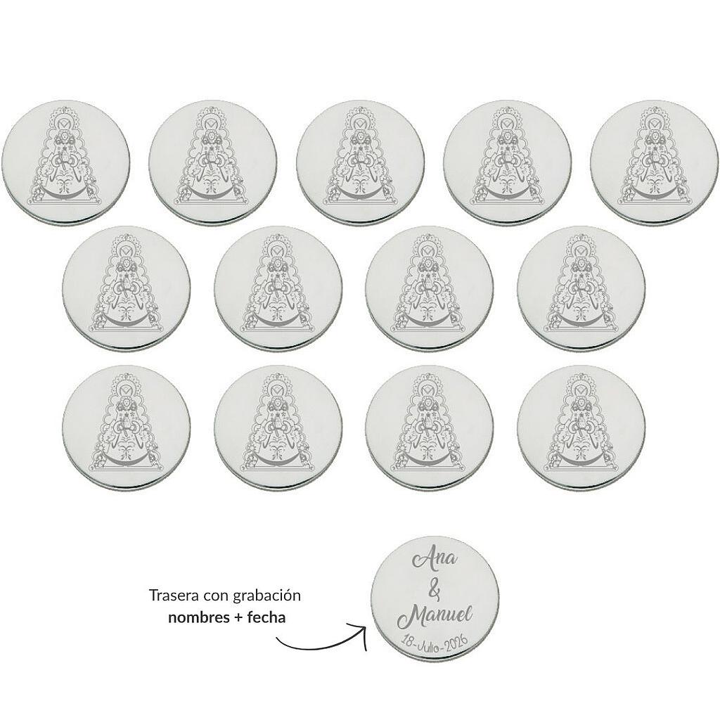 ARRAS PERSONALIZADAS V. DEL ROCIO · ACERO PLATEADO