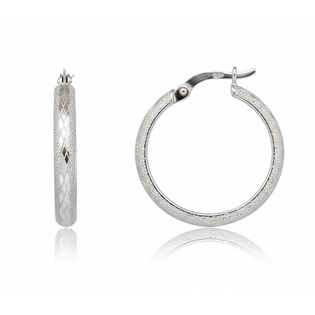 AROS ORO BLANCO 18KL