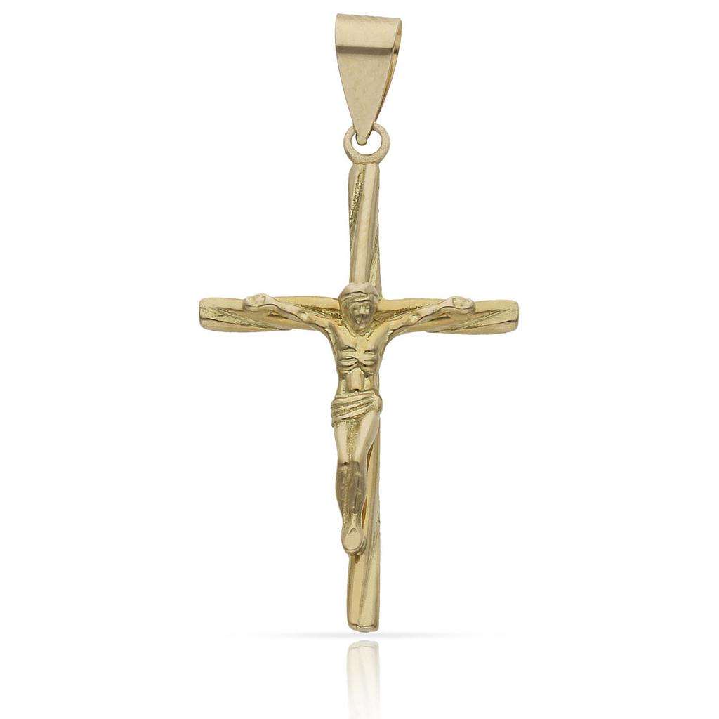 CRUZ ORO 18KL CRISTO - 20x33MM
